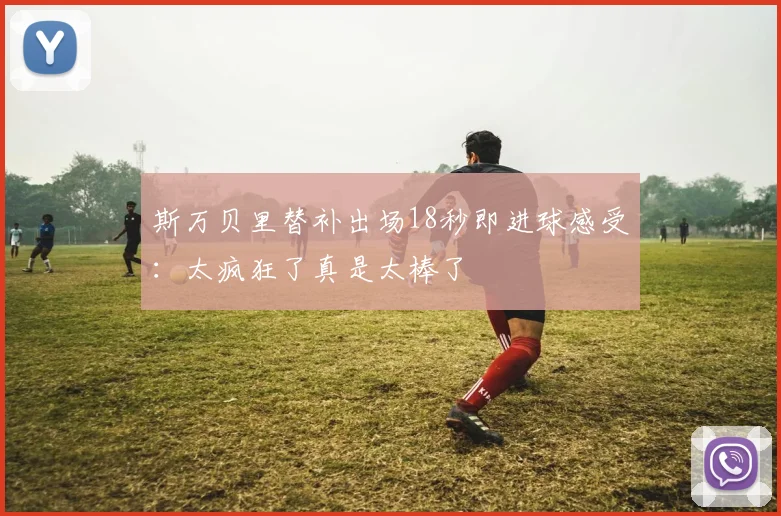 斯万贝里替补出场18秒即进球感受：太疯狂了真是太棒了