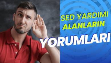 Sed Yardımı Alanlar Yorumları